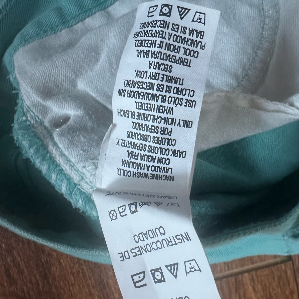 Calvin Klein Jeans Aqua Blue Men's Shorts - Picture 8 of 9